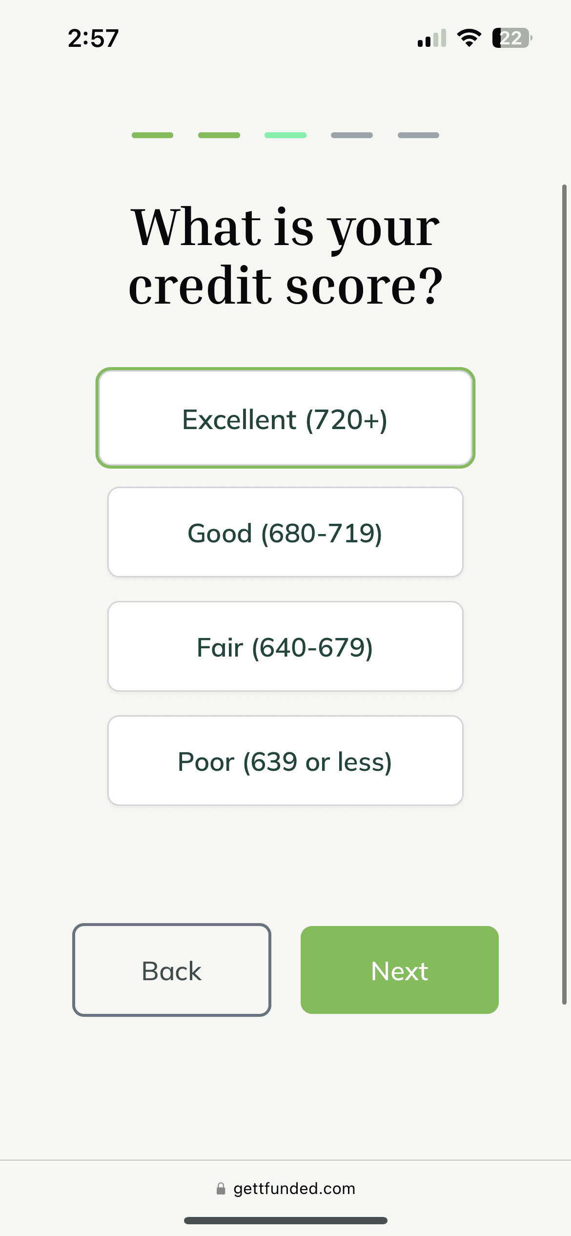 App preview displayed on an iPhone screen